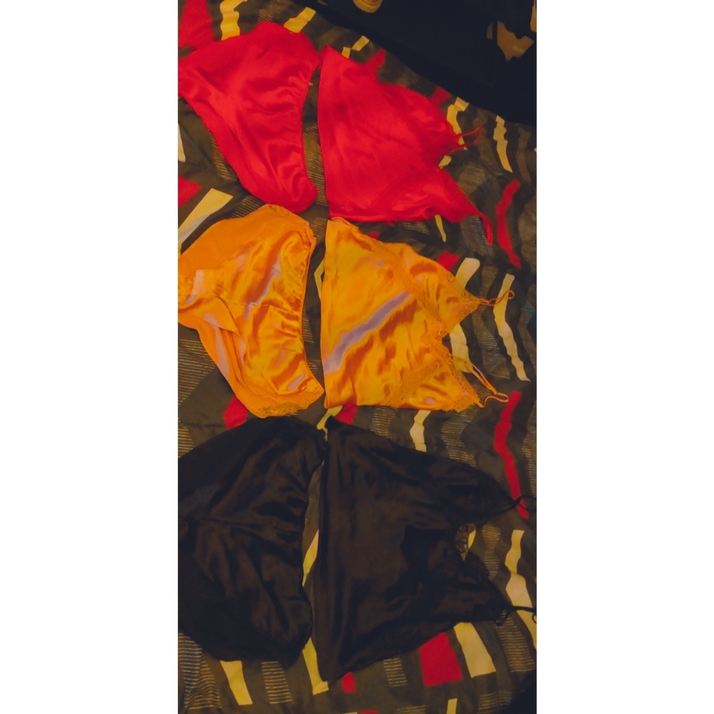 Victoria secret satin sleepwear